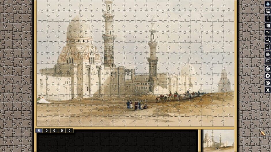 Скриншот 1 из Pixel Puzzles: Illustrations & Anime - Jigsaw Pack: Egypt