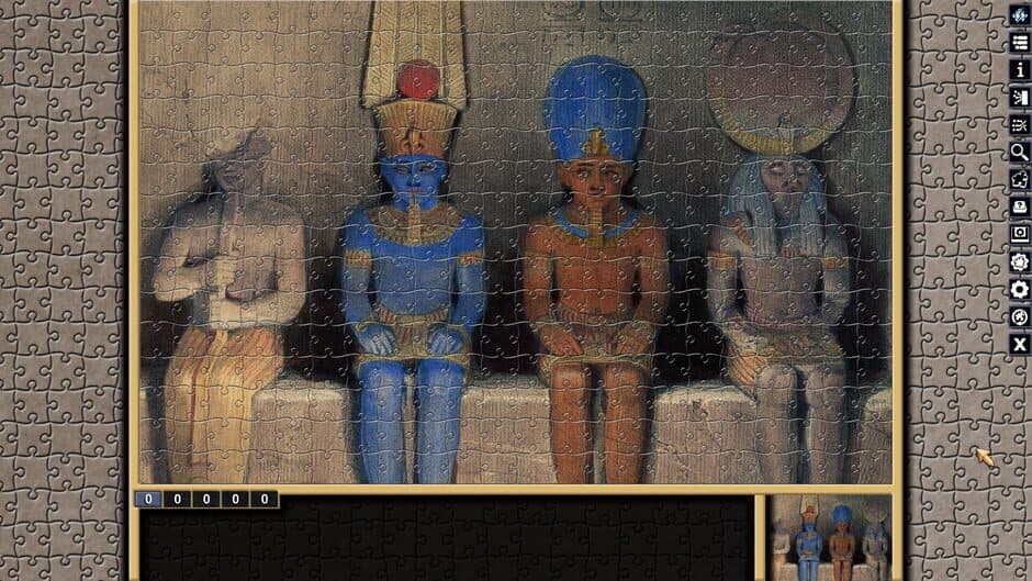 Скриншот 4 из Pixel Puzzles: Illustrations & Anime - Jigsaw Pack: Egypt