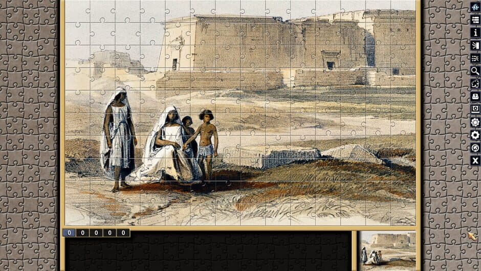 Скриншот 6 из Pixel Puzzles: Illustrations & Anime - Jigsaw Pack: Egypt