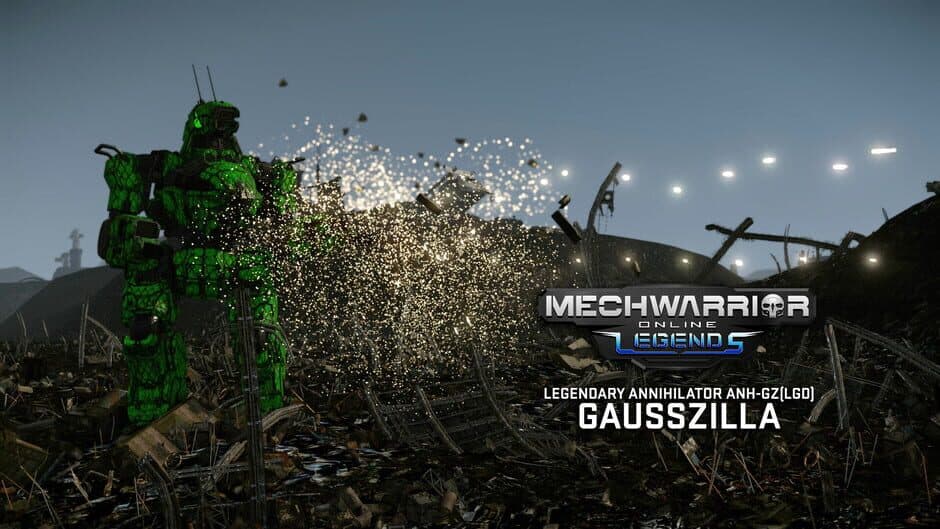 Скриншот 2 из MechWarrior Online: Gausszilla Legendary Mech Pack