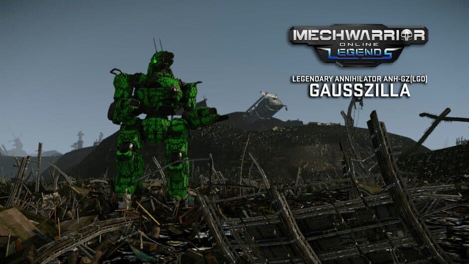 Скриншот 4 из MechWarrior Online: Gausszilla Legendary Mech Pack