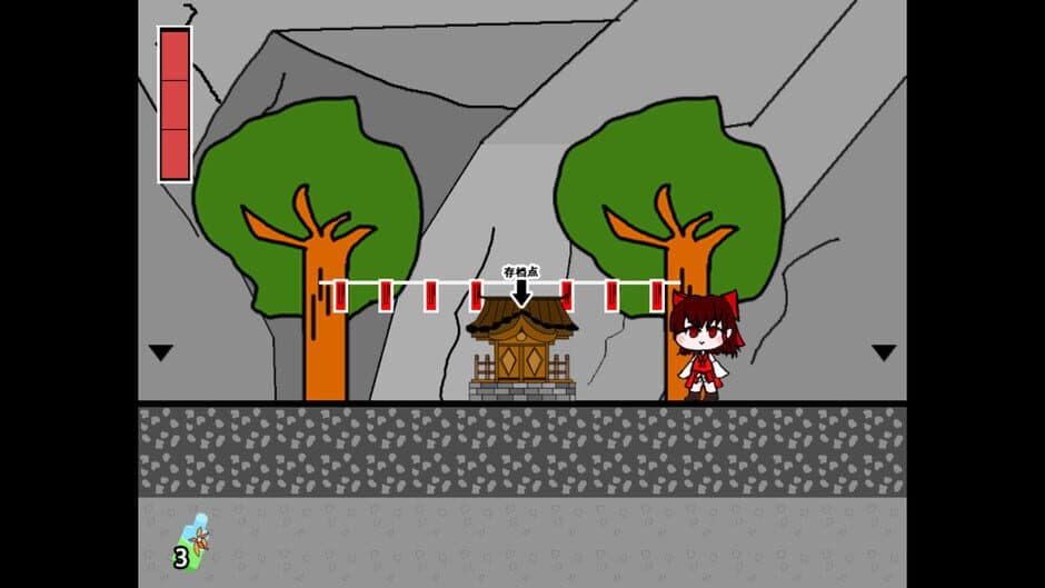Скриншот 3 из Reimu's Fighting Chicken Festival