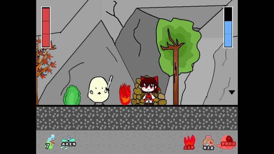 Скриншот 10 из Reimu's Fighting Chicken Festival