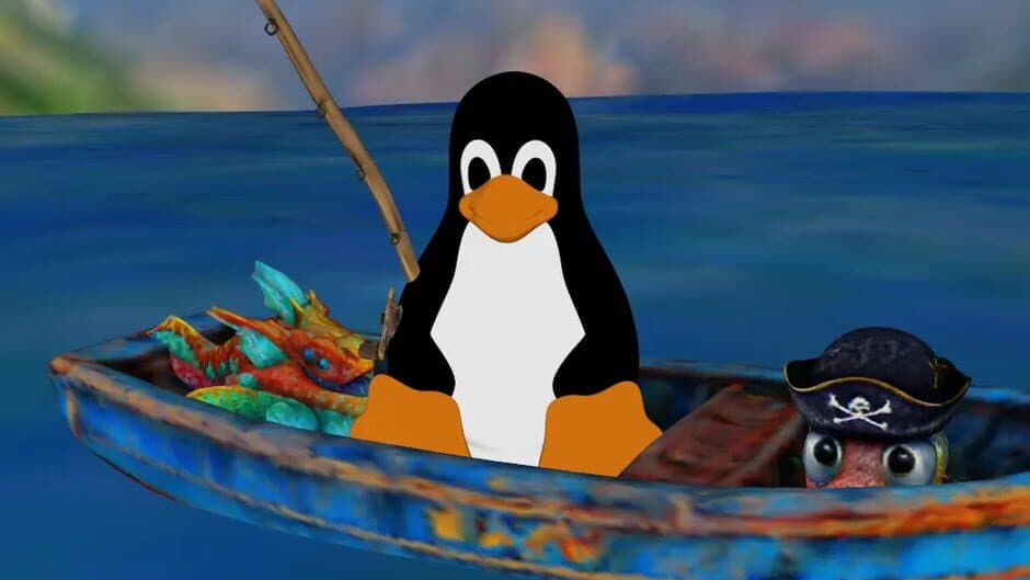 Скриншот 3 из Tux Fishing