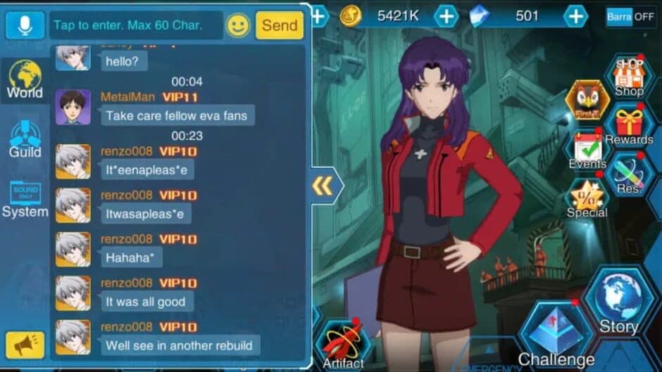 Скриншот 4 из Evangelion: Breaking Dawn