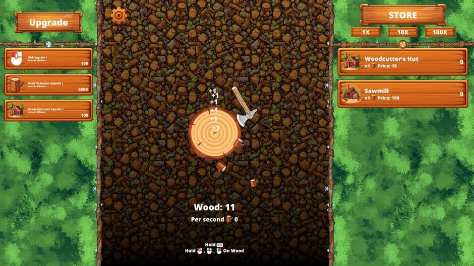 Скриншот 1 из Wood Clicker