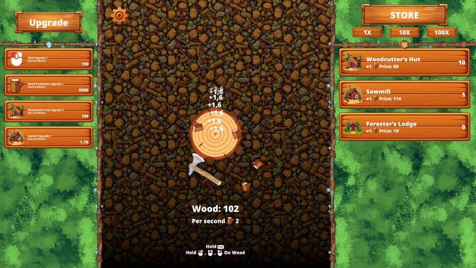 Скриншот 2 из Wood Clicker