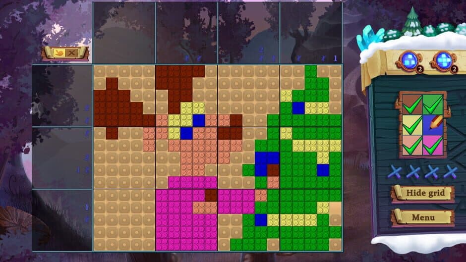 Скриншот 5 из Adventure Mosaics: Winter Holidays