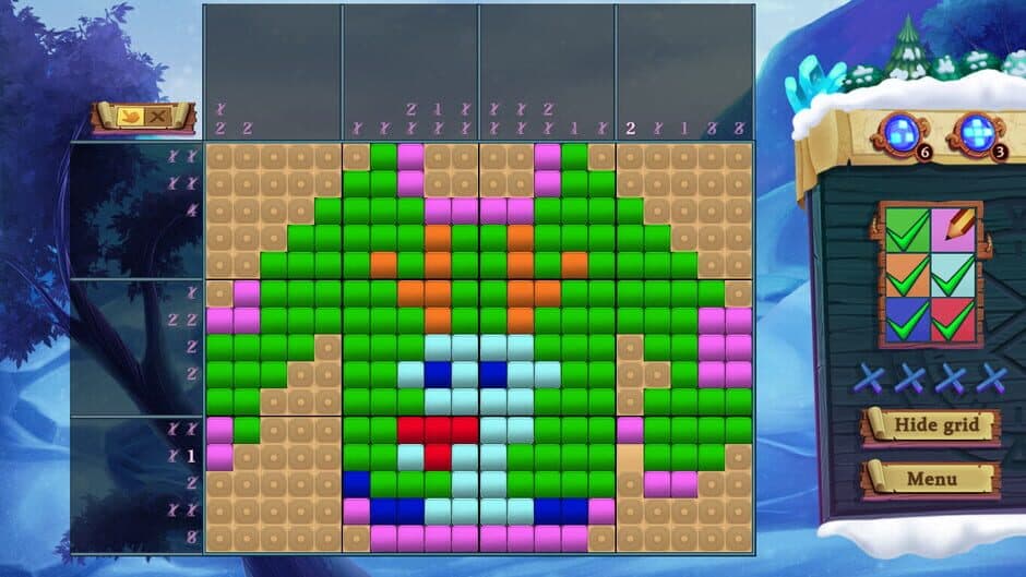 Скриншот 4 из Adventure Mosaics: Winter Holidays