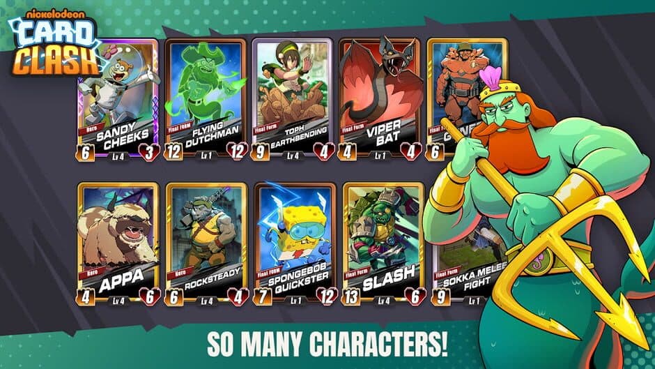 Скриншот 1 из Nickelodeon Card Clash