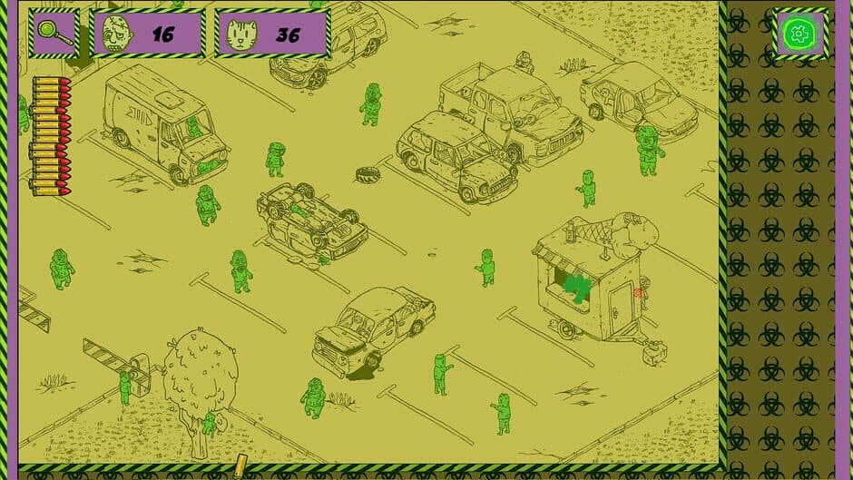 Скриншот 1 из Hidden Cats vs Zombies