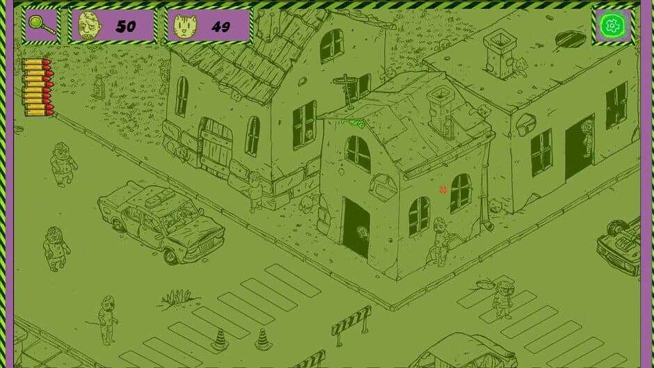 Скриншот 5 из Hidden Cats vs Zombies
