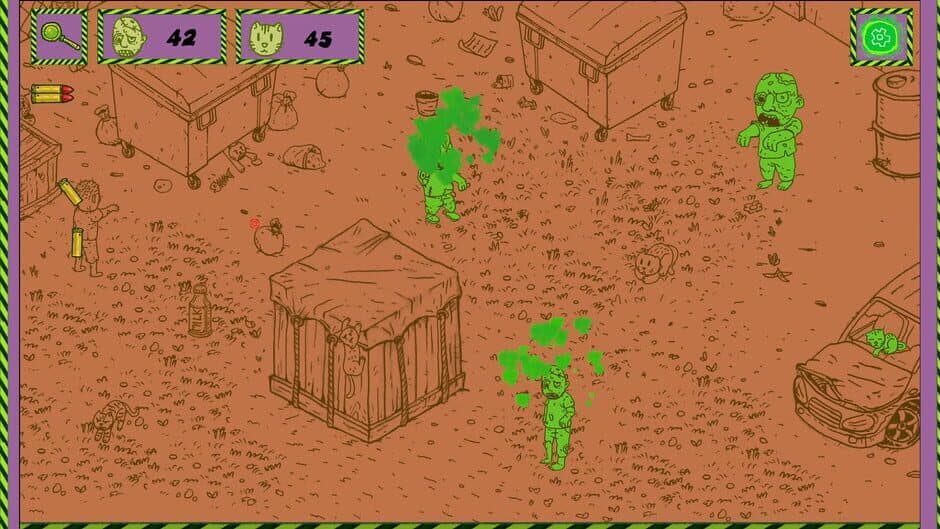 Скриншот 6 из Hidden Cats vs Zombies