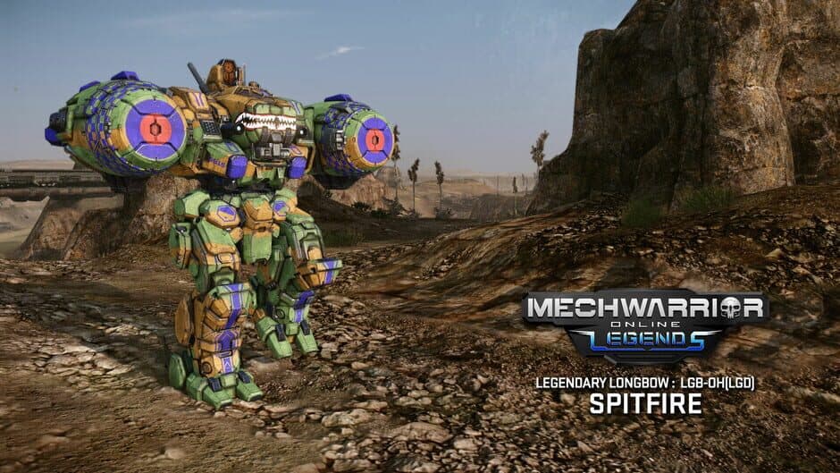 Скриншот 1 из MechWarrior Online: Spitfire Legendary Mech Pack