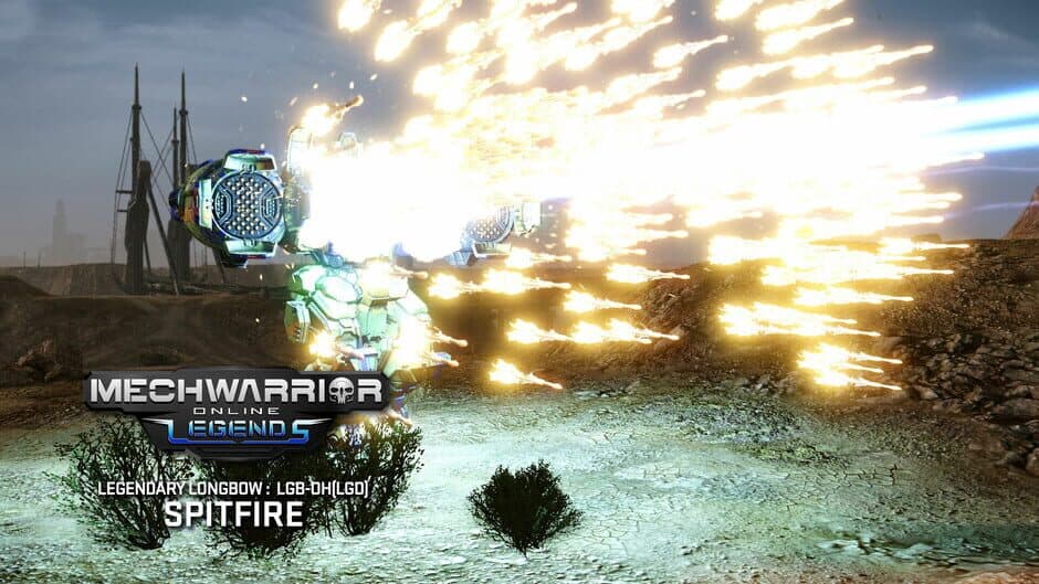Скриншот 4 из MechWarrior Online: Spitfire Legendary Mech Pack
