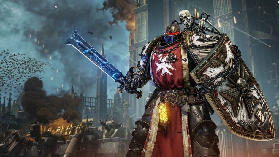 Скриншот 1 из Warhammer 40,000: Space Marine II - Black Templars Champion Pack