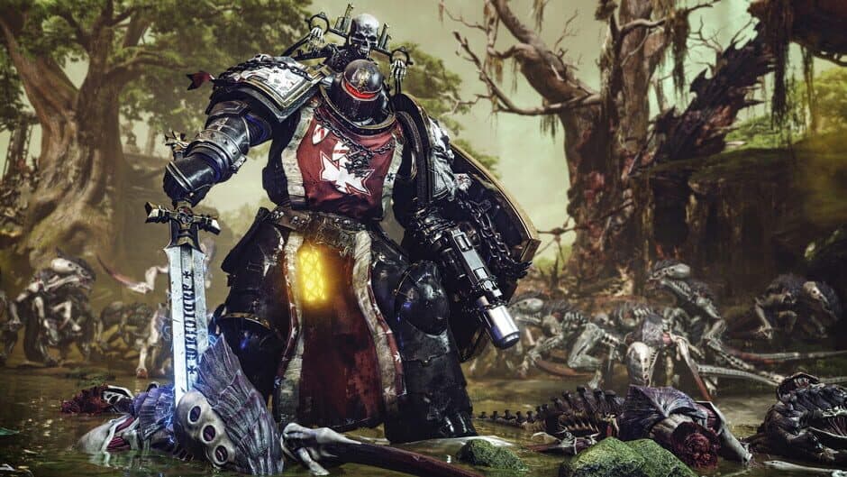 Скриншот 2 из Warhammer 40,000: Space Marine II - Black Templars Champion Pack