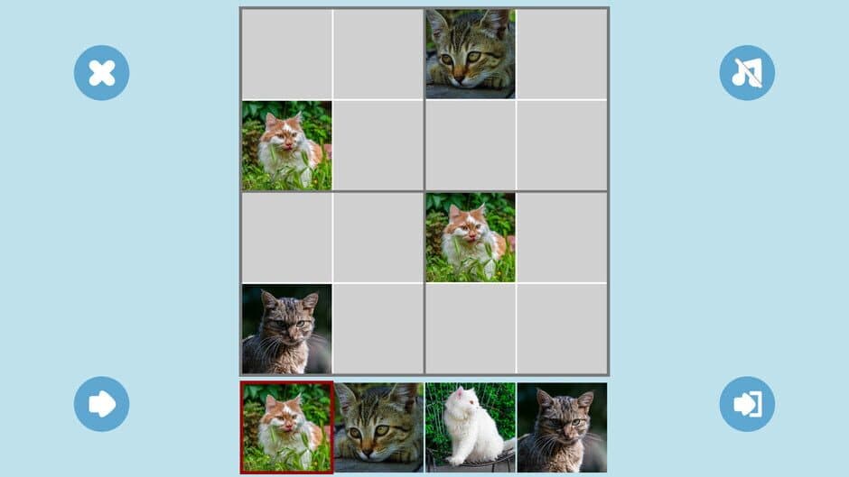 Скриншот 1 из Cat Sudoku