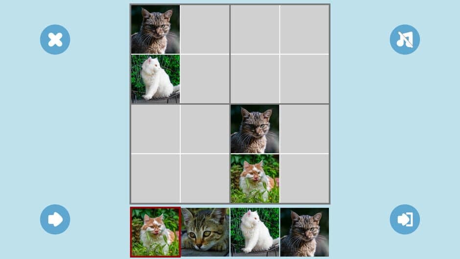 Скриншот 4 из Cat Sudoku