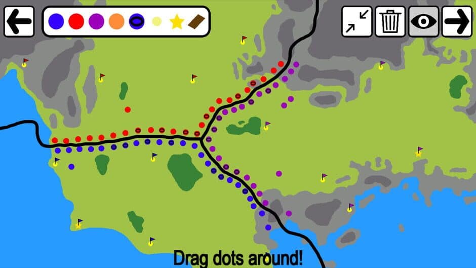 Скриншот 2 из War of Dots