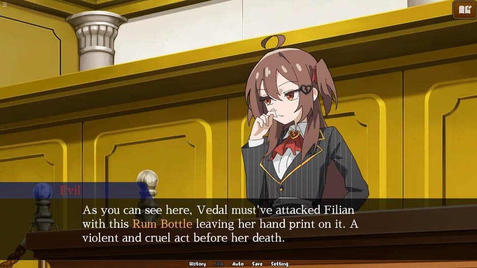 Скриншот 2 из AI Attorney: Neuro-sama
