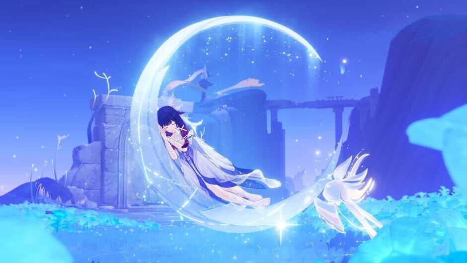 Скриншот 1 из Genshin Impact: A Traveler on a Winter's Night
