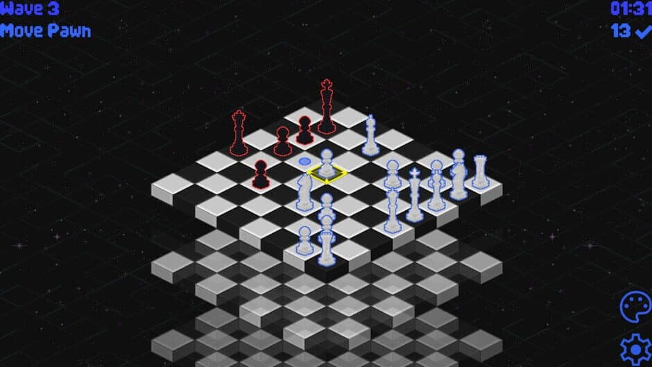Скриншот 1 из Waves of Chess