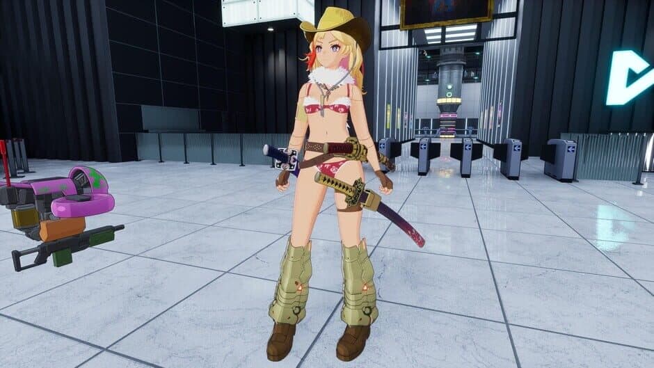 Скриншот 1 из Full Metal Schoolgirl: Ryoko Costume - Aya's Battle Suit from "OneeChanbara Origin"