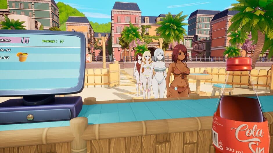Скриншот 1 из Waifu Beach Bar