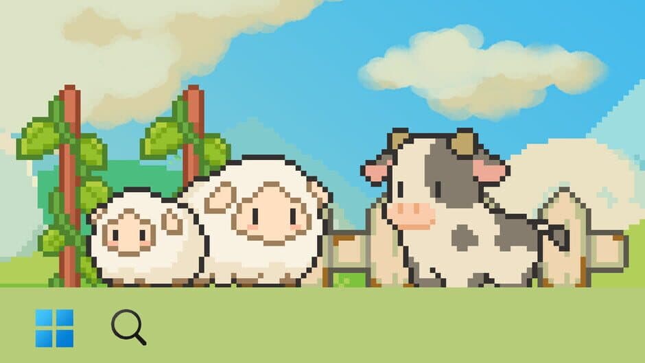 Скриншот 1 из Tiny Pasture: Baabaa and Moomoo