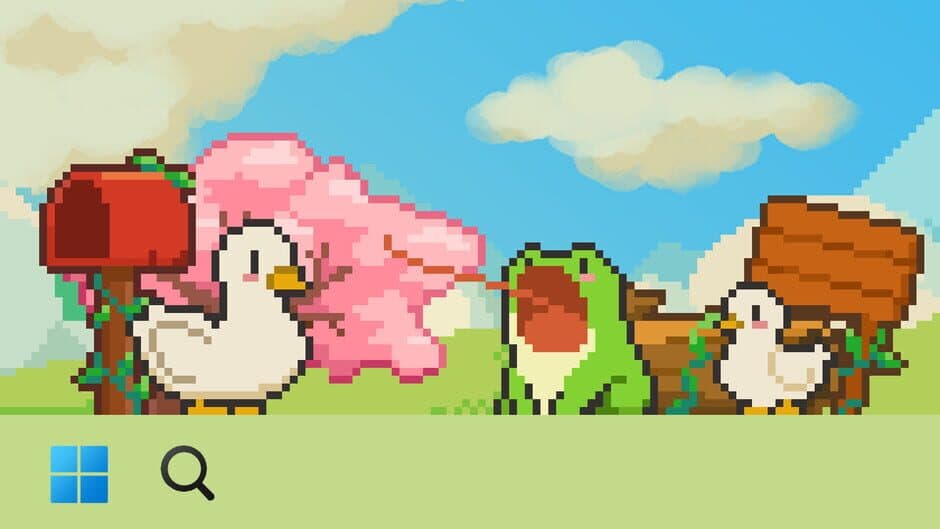 Скриншот 1 из Tiny Pasture: Ribbitribbit and Quackquack