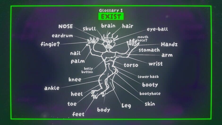 Скриншот 4 из Nick's Recursive Videogame About Deciphering Word Puzzles to Discover Your Identity and Redefine the Universe!