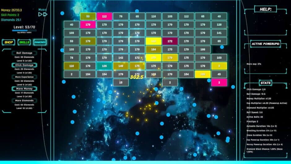 Скриншот 4 из Idle Breakanoid