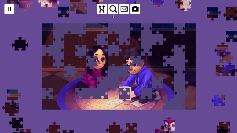 Скриншот 1 из Christmas With My Family: Jigsaw Puzzle