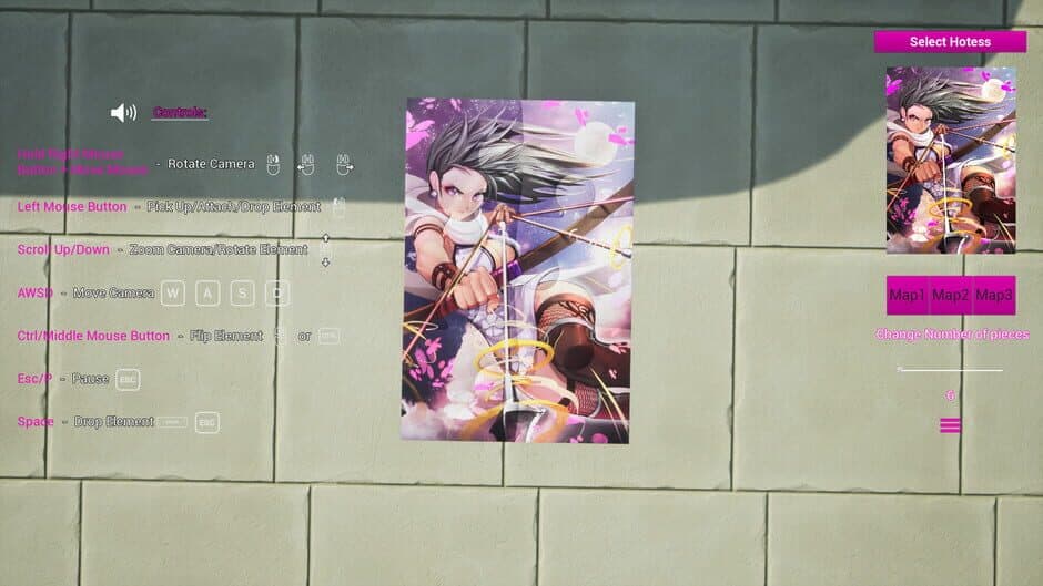 Скриншот 5 из Anime Fantasy Jigsaw Puzzle 3D