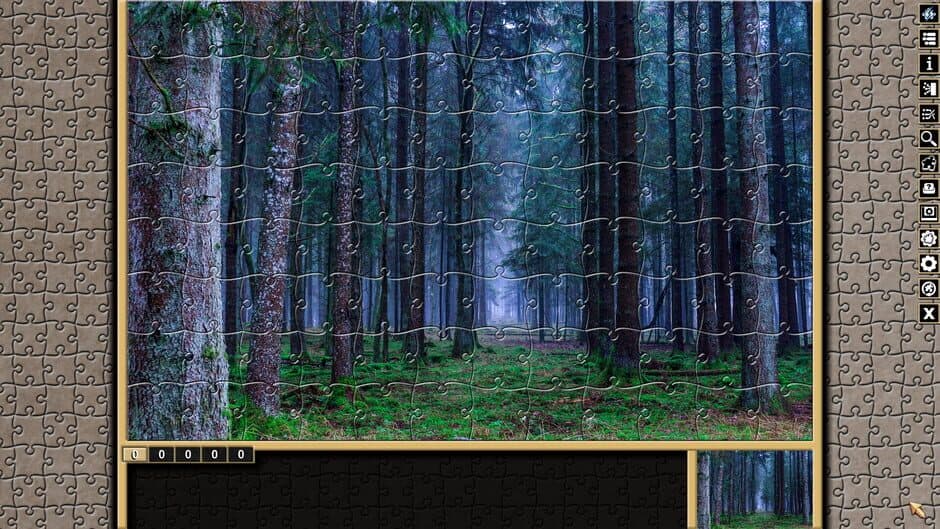Скриншот 2 из Pixel Puzzles Traditional Jigsaws: Forests