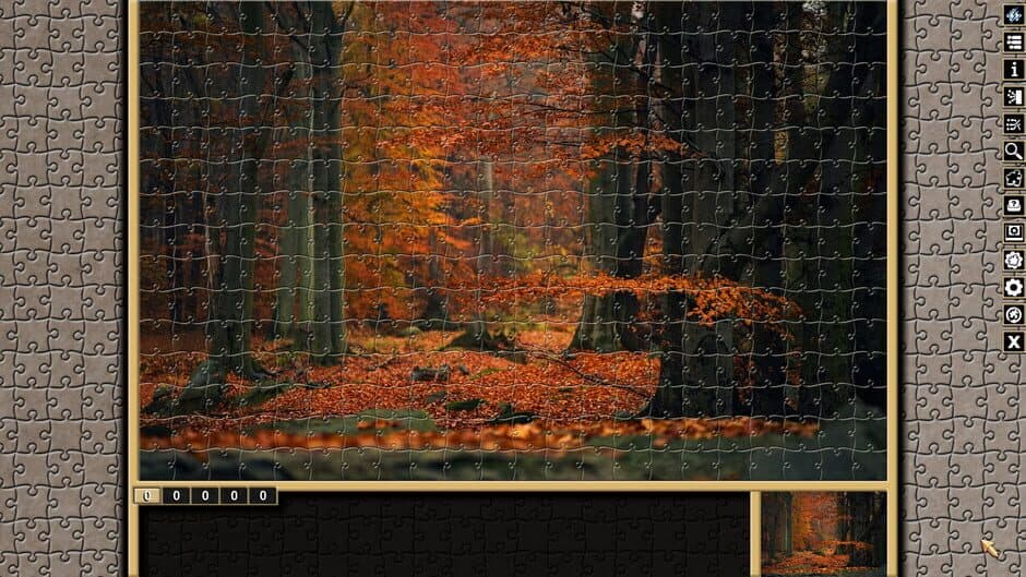 Скриншот 4 из Pixel Puzzles Traditional Jigsaws: Forests