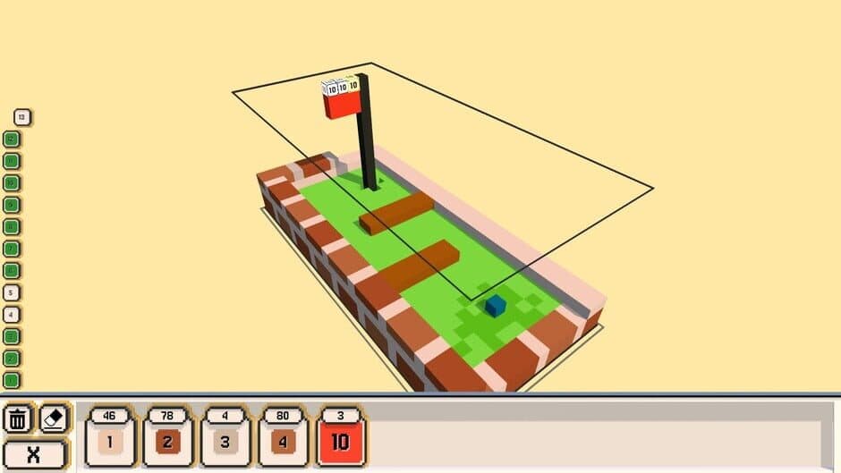 Скриншот 1 из Coloring Voxels: Crazy Golf Pack