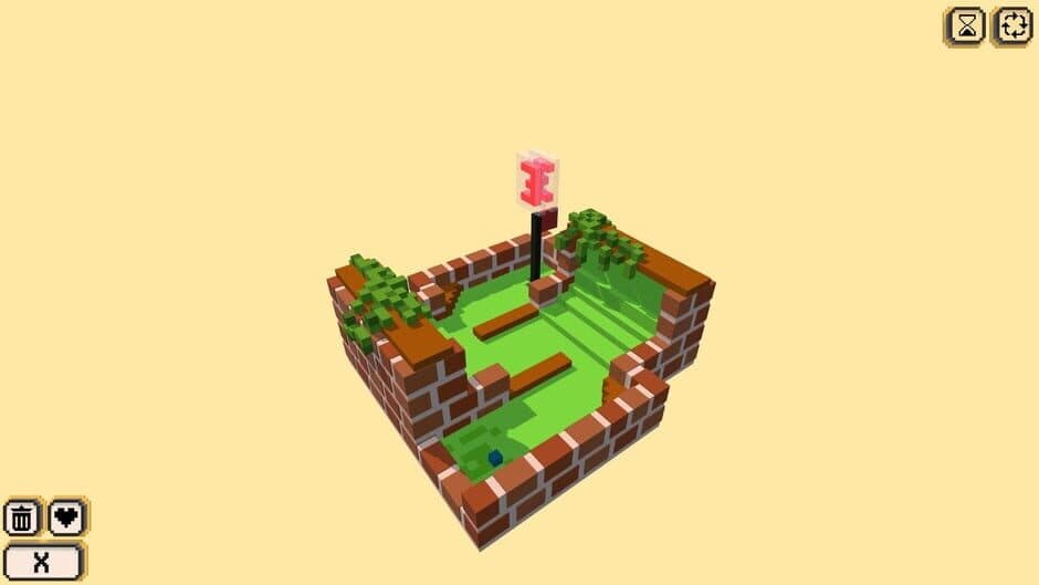 Скриншот 4 из Coloring Voxels: Crazy Golf Pack