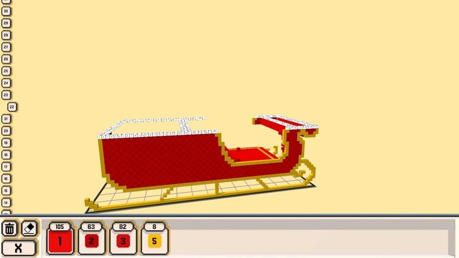 Скриншот 4 из Coloring Voxels: Advent Pack