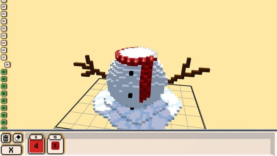 Скриншот 5 из Coloring Voxels: Advent Pack