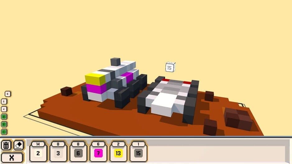 Скриншот 1 из Coloring Voxels: Mars Colony Pack