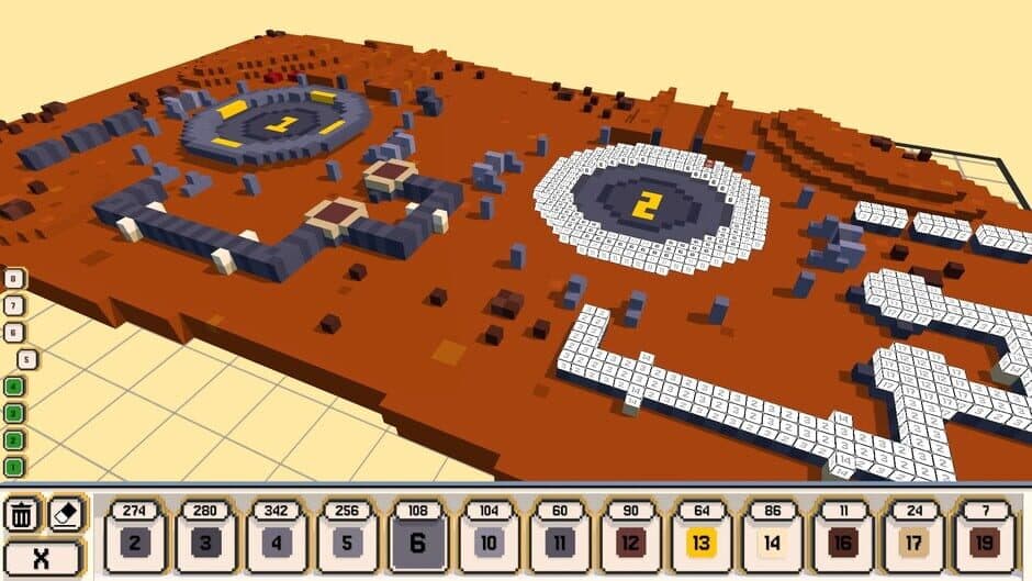 Скриншот 3 из Coloring Voxels: Mars Colony Pack
