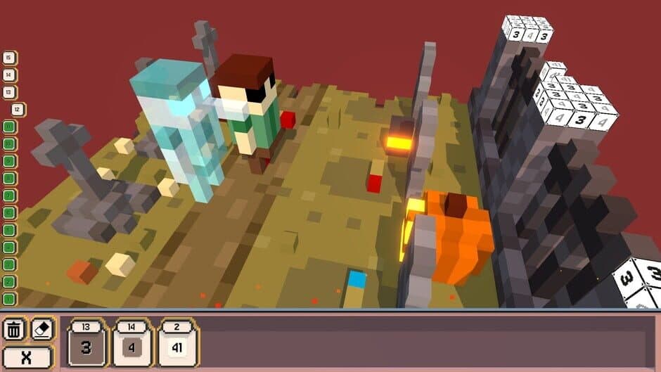 Скриншот 3 из Coloring Voxels: Halloween Pack
