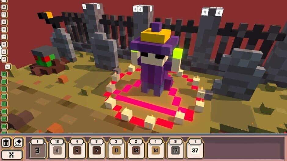 Скриншот 4 из Coloring Voxels: Halloween Pack