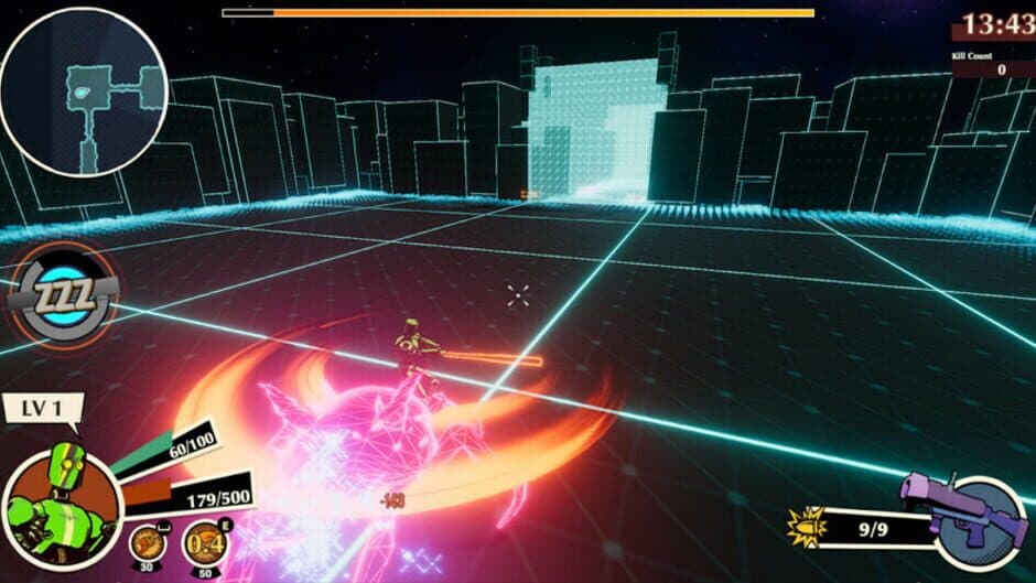 Скриншот 2 из Xeno Wipeout!