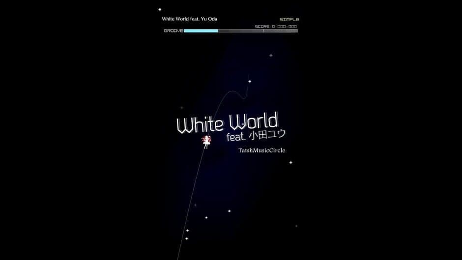 Скриншот 1 из Groove Coaster: White World feat. Yu Oda