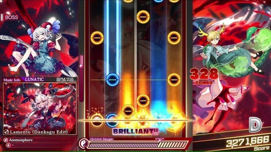 Скриншот 2 из Touhou Danmaku Kagura Phantasia Lost - Extra Song Pack 6