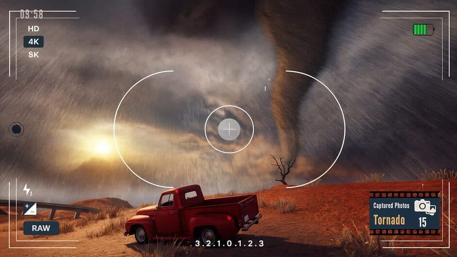 Скриншот 2 из Storm Chasing Sim 2025: Tornado Hunter