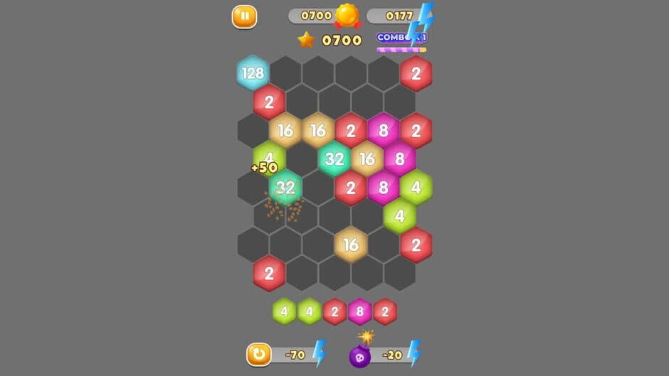 Скриншот 5 из HexaMerge 2048